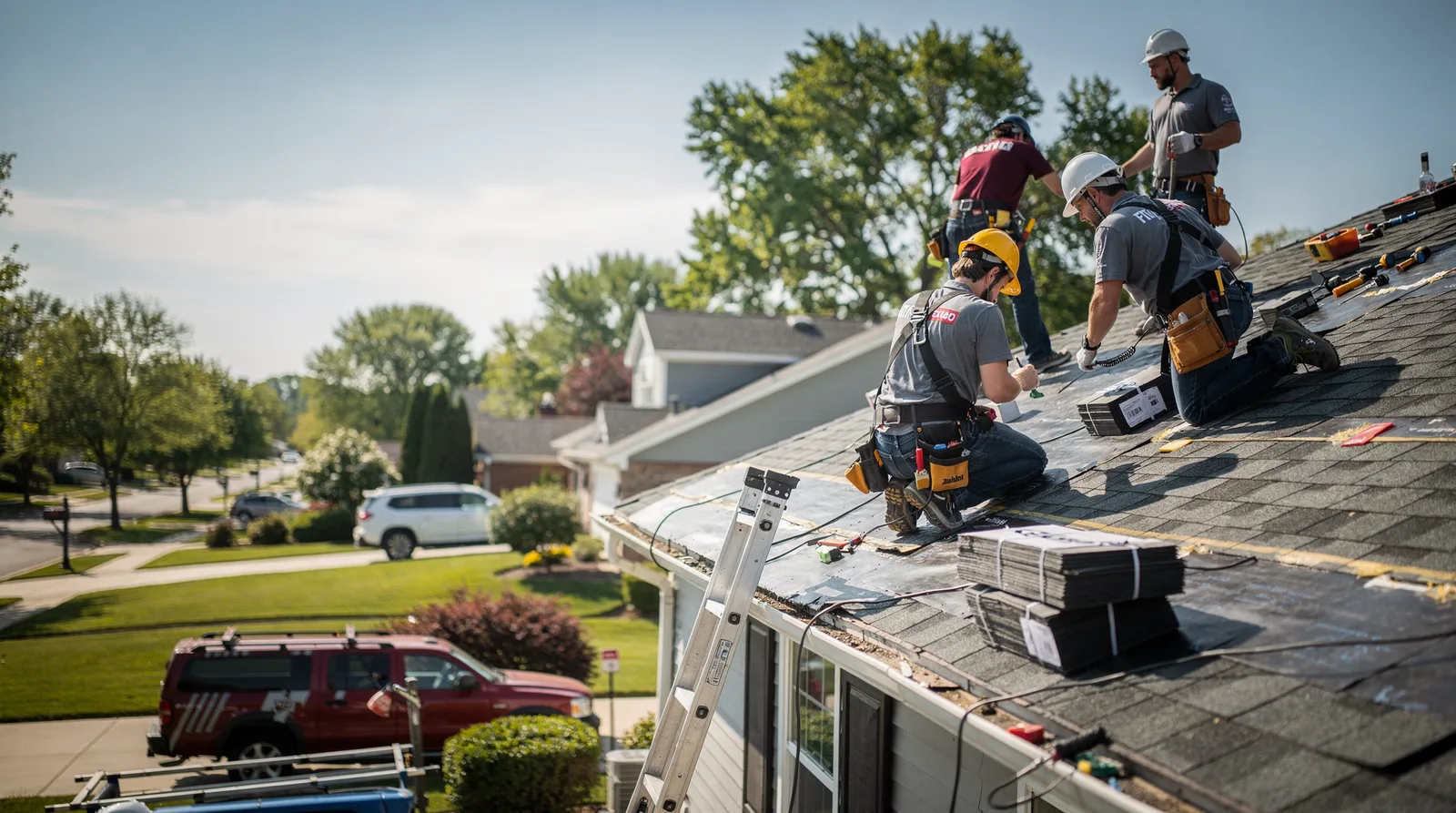 Roof Repair in Olney, MD around you